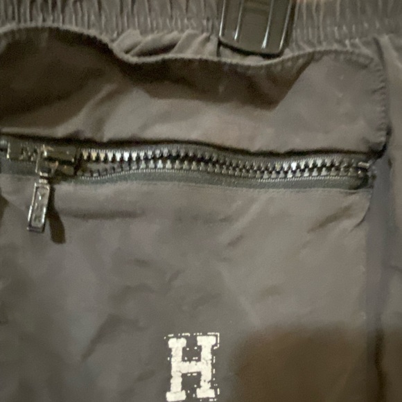 Tommy Hilfiger soft-shell pants joggers drawstring cinch vintage Y2K men’s med - Picture 12 of 14